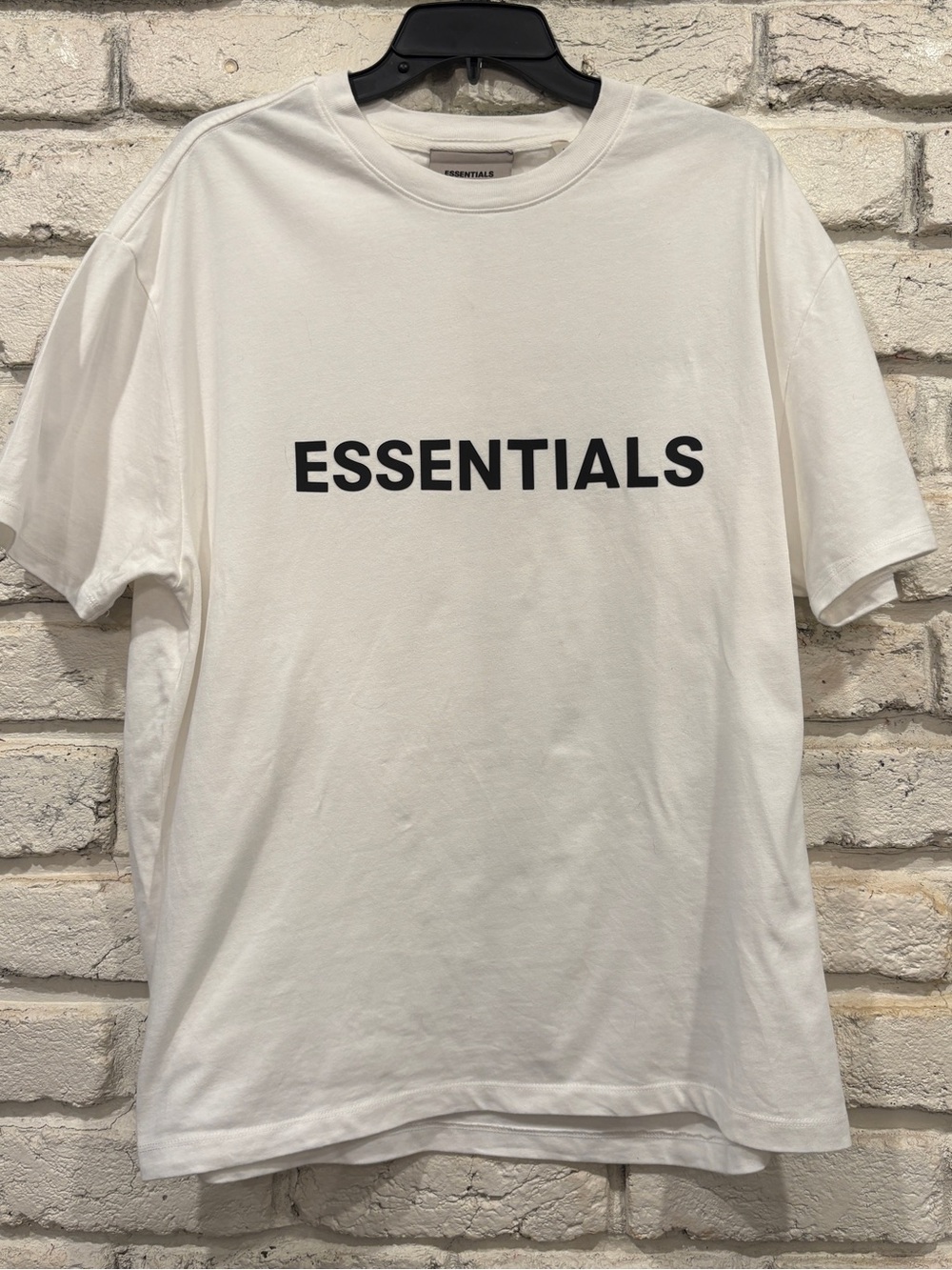 Fear of God ‘Essentials’ Men’s Heavy white cotton Tee, Size Small, Like New!